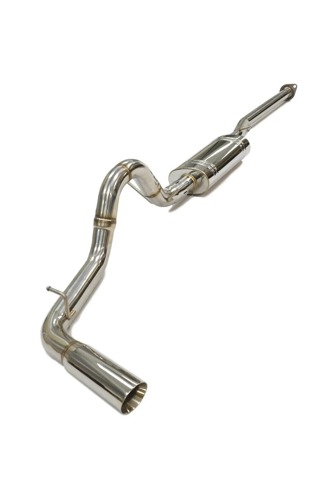 S/S Catback Exhaust Compatible With 05 thru 13 Toyota Tacoma 2WD/4WD 4Cyl./6Cyl. 2.7L/4.0L By MHP