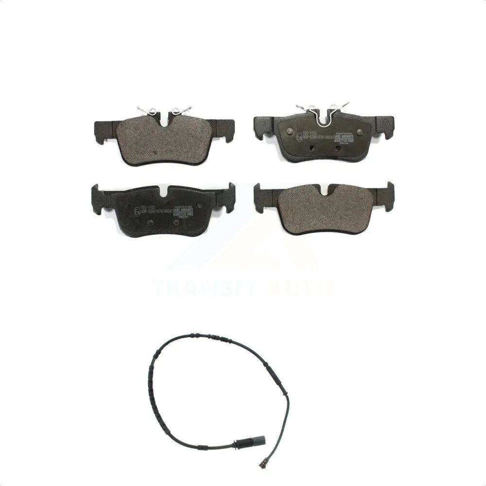 Transit Auto - Rear Ceramic Disc Brake Pads And Wear Sensors Kit For BMW i3 KTW-101179