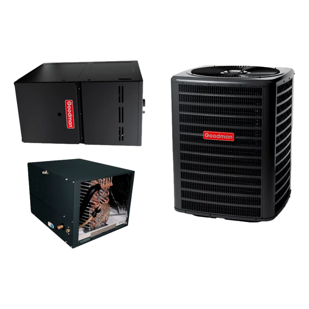 Goodman 2.5 TON 14.3 SEER2 AC / Furnace (GSXN403010 CHPTA3026B4 GM9S800804BN)