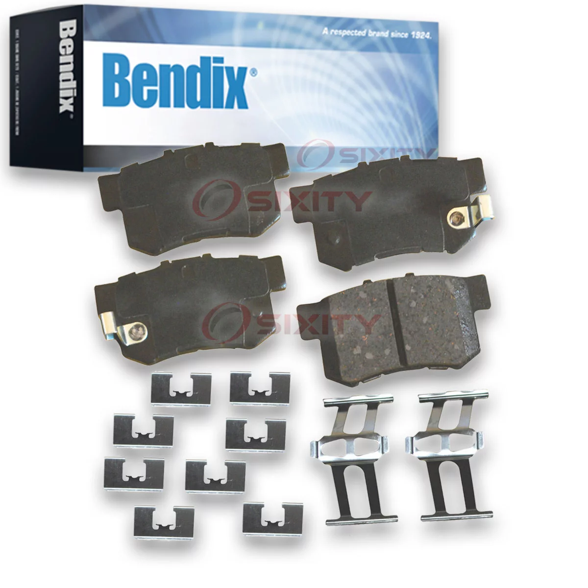 Bendix Brakes Disc Brake Pad Set Fits select: 2002-2004 HONDA CIVIC, 2002-2004 HONDA CR-V
