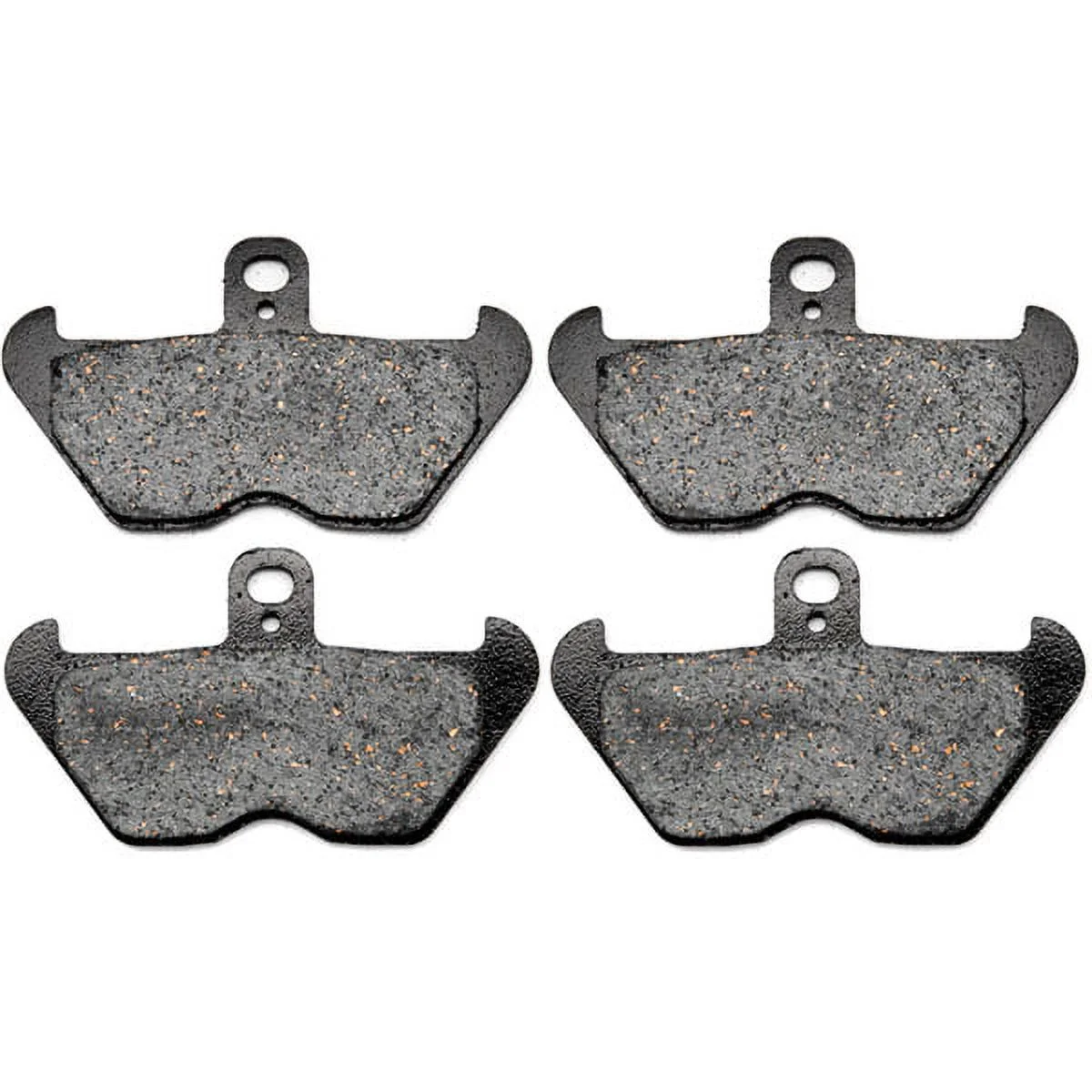 KMG Front Brake Pads Compatible with 1997-2000 BMW K 1200 LT - Non-Metallic Organic NAO Brake Pads Set