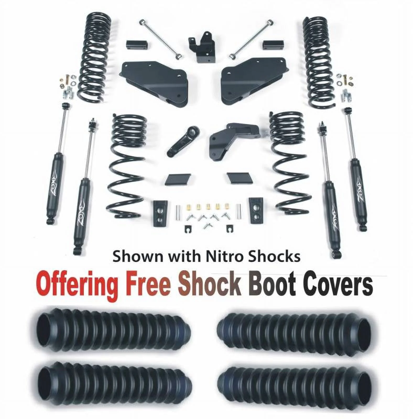 ZoneOffRoad 2014-2018 Fits Dodge Ram 2500 DIESEL 6.5