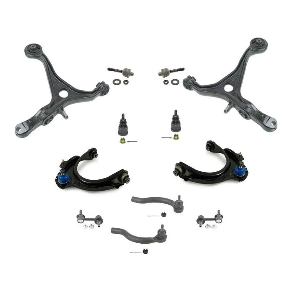 Teledu ACCORD 03-07 2.4L Front Control Arms Sway Bar Links Lower Ball Joints & Tie