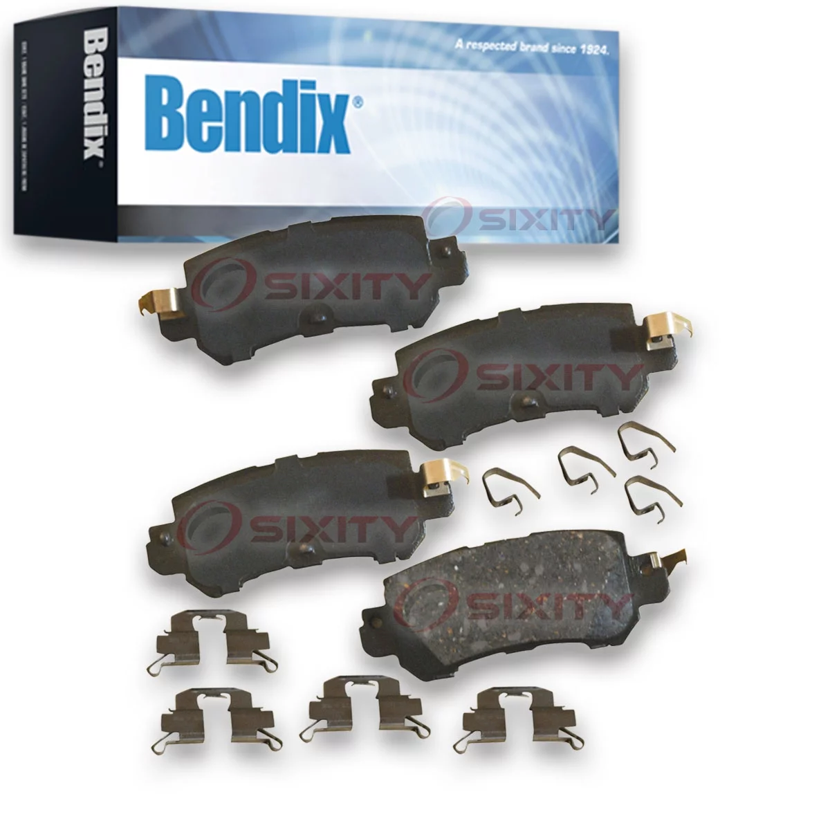 Bendix Brakes Disc Brake Pad Set Fits select: 2013-2015 MAZDA CX-5, 2016-2018 MAZDA CX-3