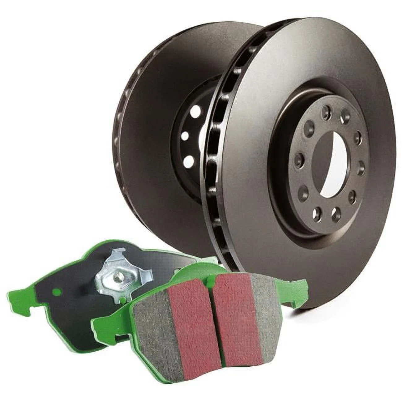 EBC Brakes S14KF1162 S14 Kits Greenstuff and RK Rotors SUV Fits select: 2004 NISSAN TITAN, 2004 NISSAN ARMADA