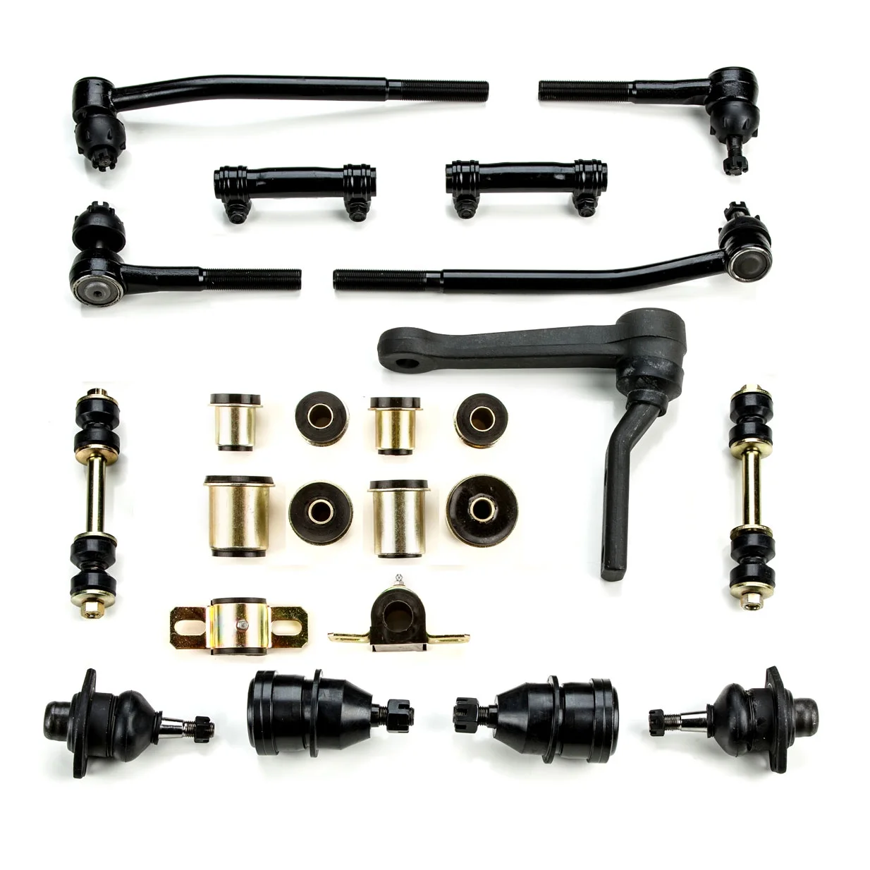 Black Poly Front End Suspension Rebuild Kit Idler Arm Fits 1973 Chevrolet Camaro