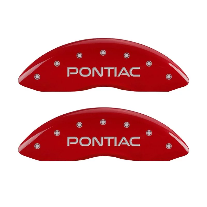 MGP Caliper Covers 18011SPG8RD Pontiac Front/G8 Rear Red Powder Coat Set of 4 Fits select: 2008-2009 PONTIAC G8 GT