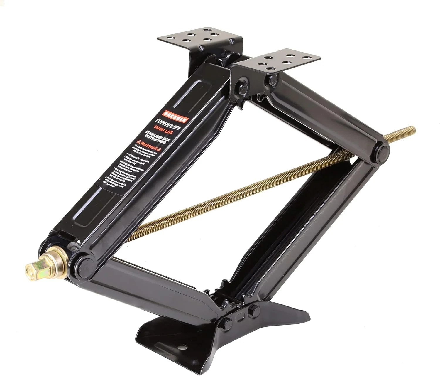 ROCKMAN RV Camper Trailer Stabilizer Leveling Scissor Jacks Kit 24
