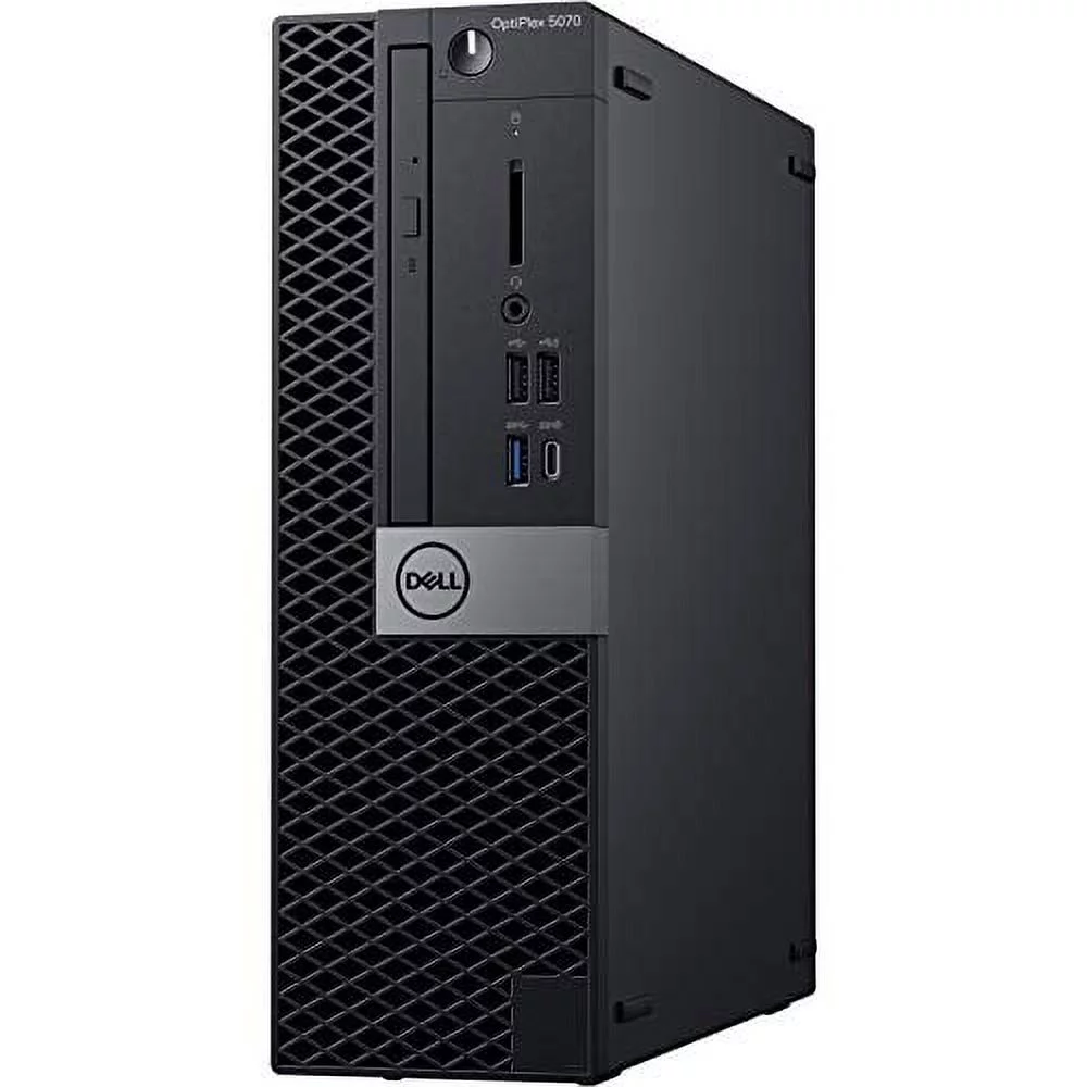 Dell OptiPlex 5070 Desktop Computer - Intel Core i7-9700 - 8GB RAM - 256GB SSD - Small Form Factor