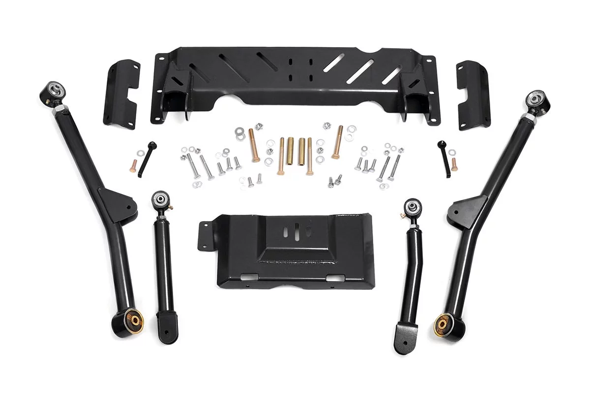 Rough Country Adjustable Long Arm Kit (fits) 1984-2001 Jeep Cherokee XJ | 4-6