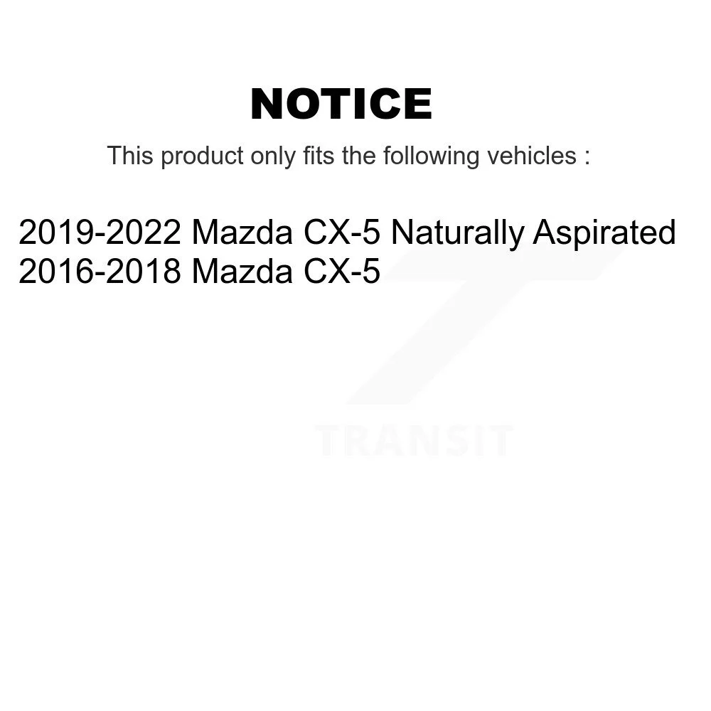 Transit Auto Front Disc Brake Caliper Rotors And Ceramic Pads Kit For Mazda CX-5 KC8-100290C