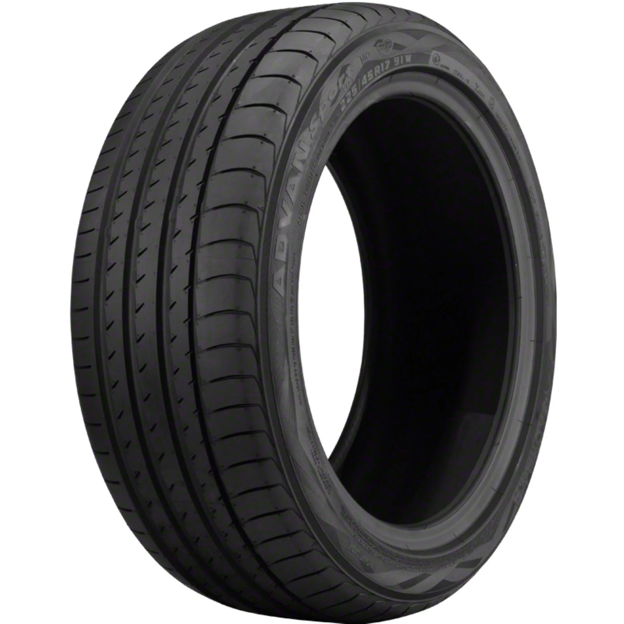 Yokohama Advan Sport V105 245/35R20 95 Y Tire Fits: 2017-19 Mercedes-Benz E300 4Matic, 2010-16 BMW 528i Base