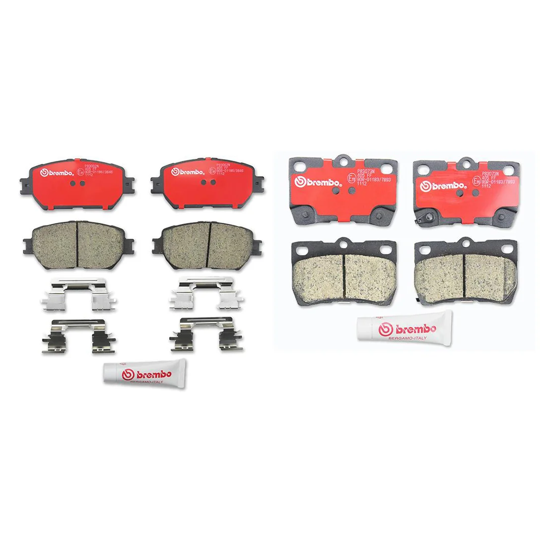Front Rear Brake Pads Brembo For Lexus GS300 2006 For Lexus IS250 2010 2012 2013