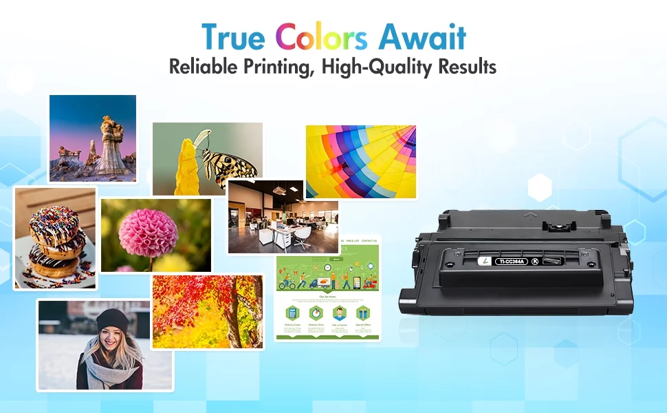 True Image 2-Pack Compatible Toner Cartridge for HP CC364A 64A LaserJet P4014 P4015n P4015x P4515n P4515x (Black)