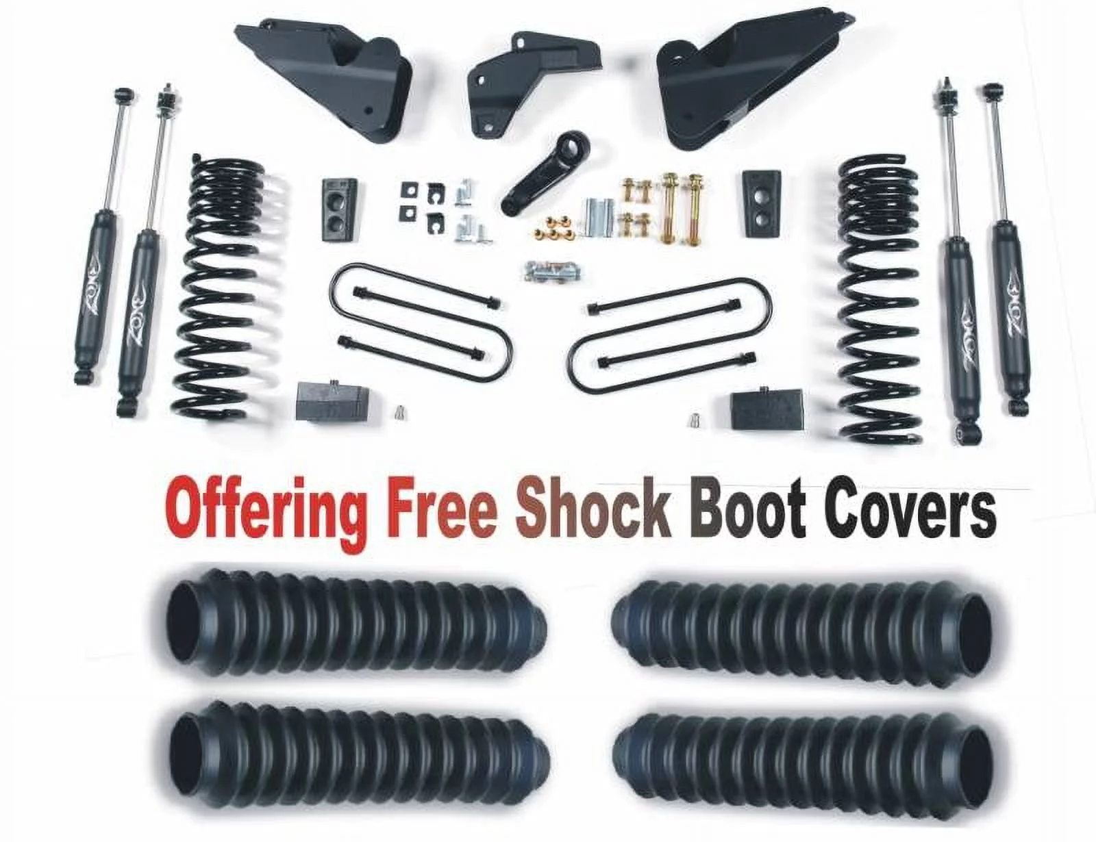ZoneOffRoad 2013-2017 Fits Dodge Ram 3500 GAS 4