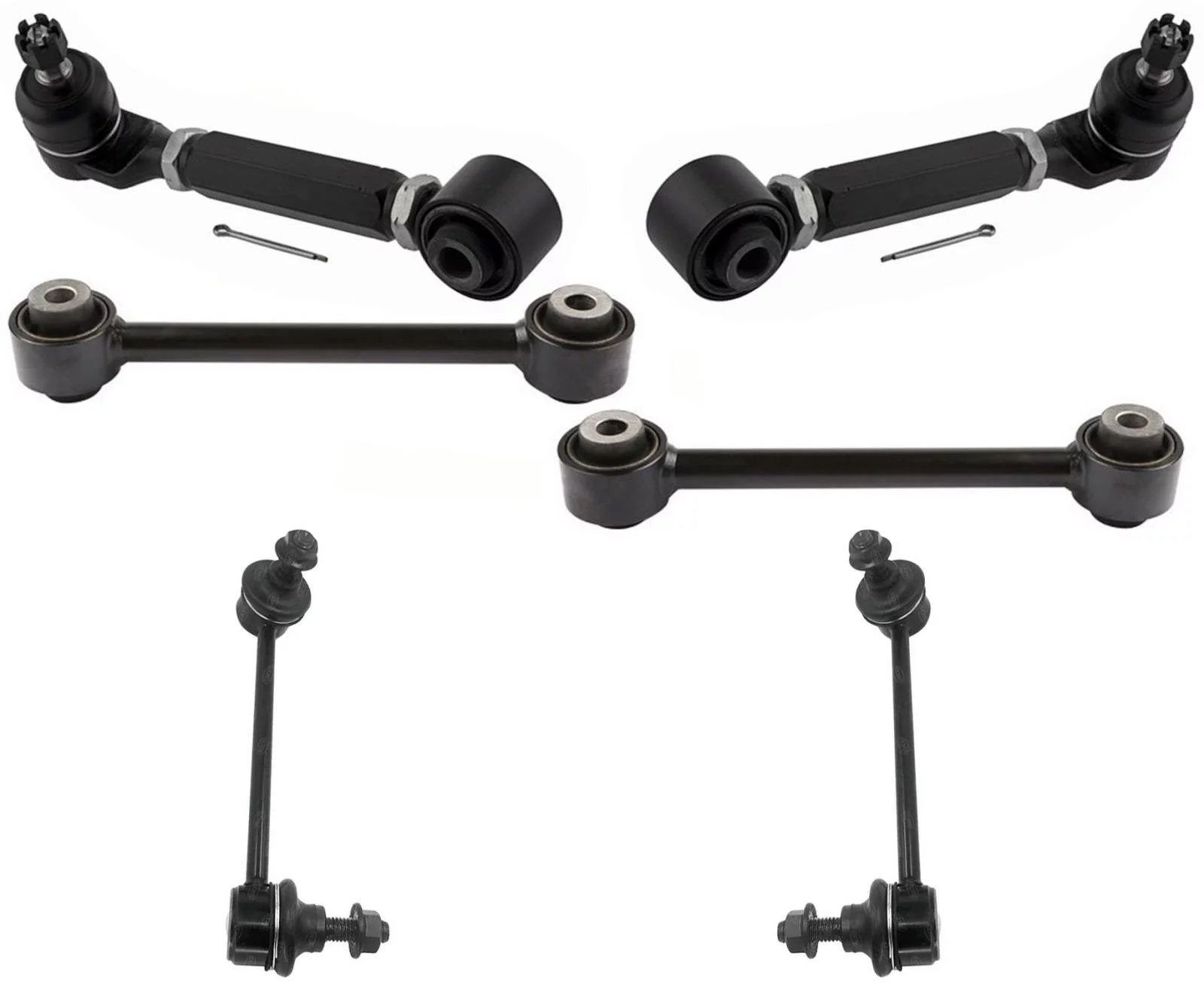 Upper Adjustable Arms & Lower Forward Arms & Links For 2009-2015 Honda Pilot