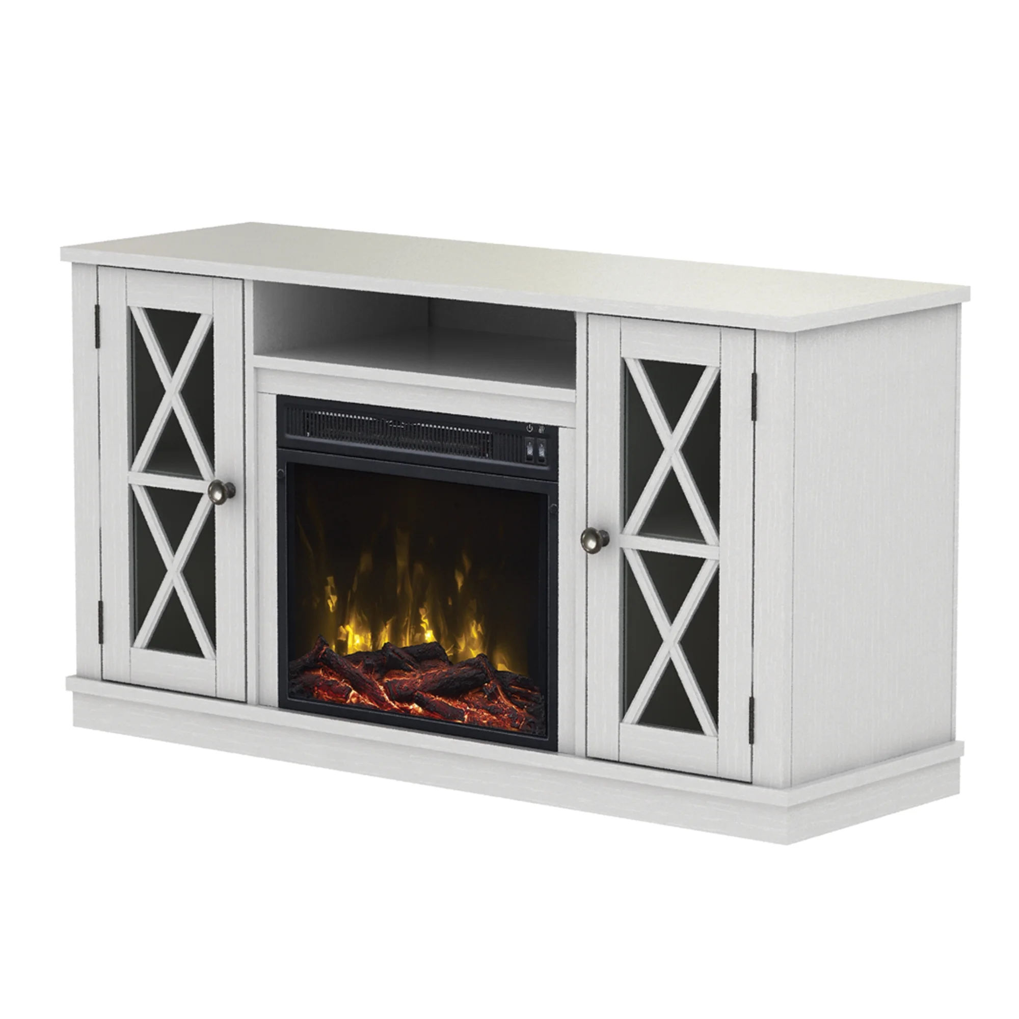 Twin Star Stanton Ridge Electric Fireplace TV Stand for TVs up to 55