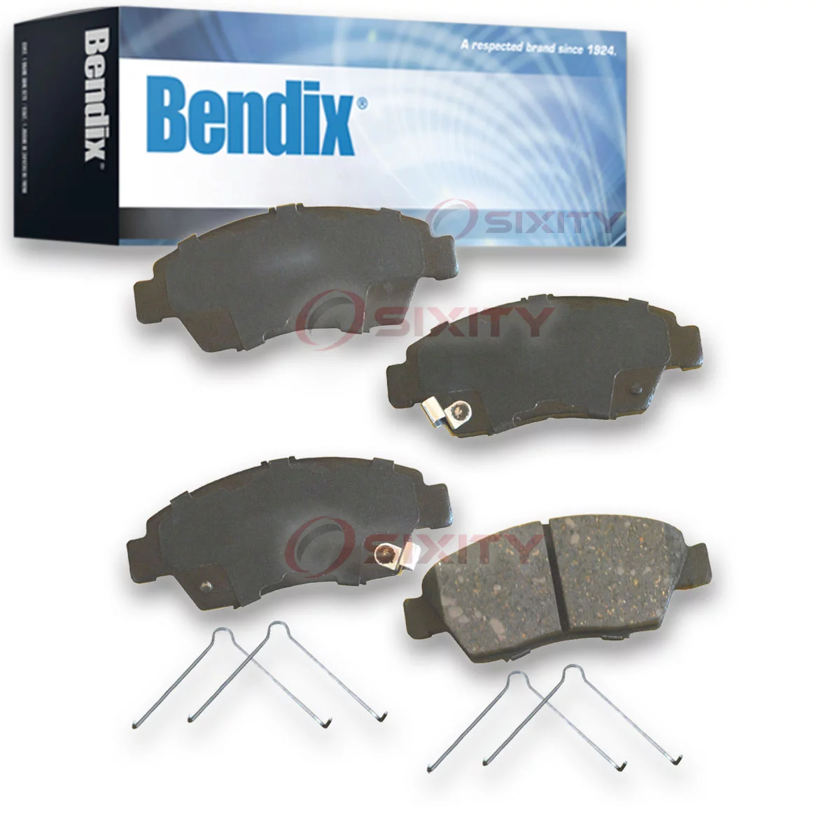 Bendix Brakes Disc Brake Pad Set Fits select: 2007-2008 HONDA FIT, 2006-2011 HONDA CIVIC