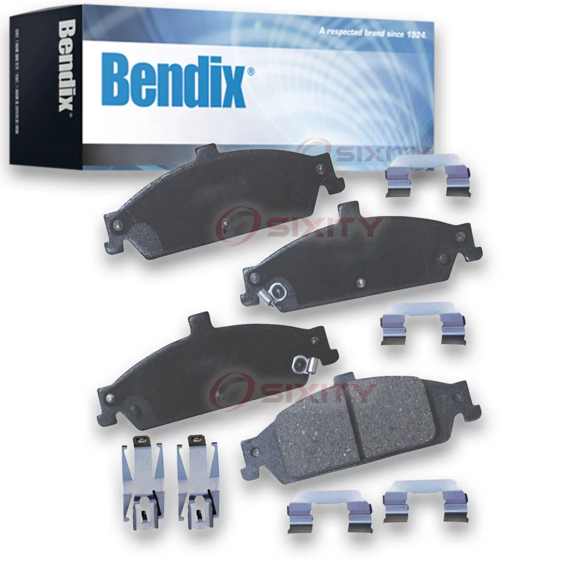 Bendix Brakes Disc Brake Pad Set Fits select: 1997-2003 CHEVROLET MALIBU, 2004-2005 CHEVROLET CLASSIC