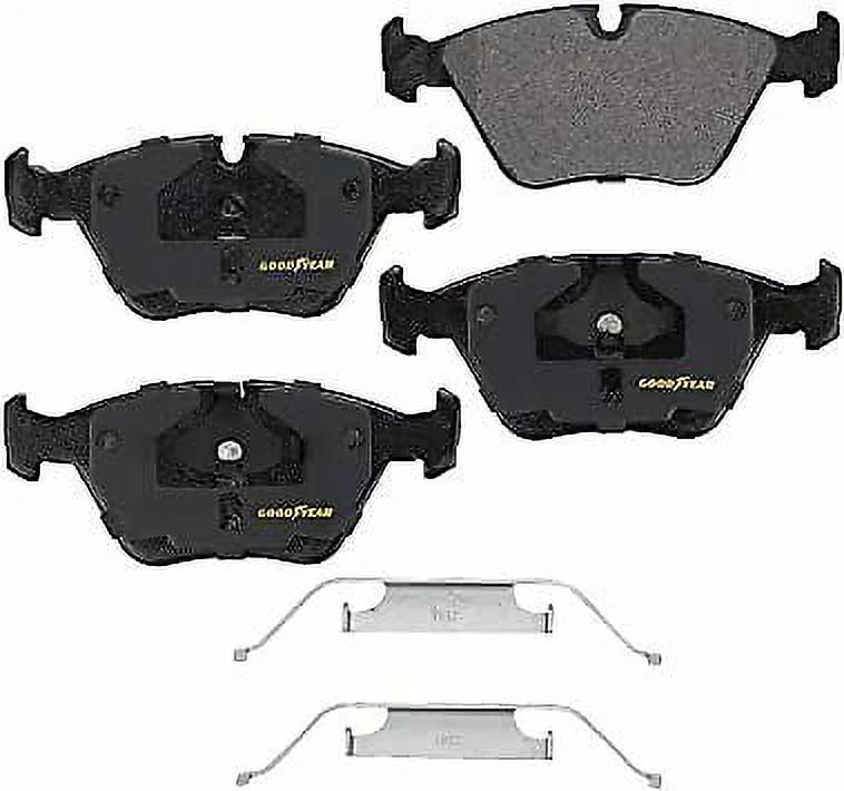 Premium Front Semi Metallic Brake Pads for BMWs & Jaguars Goodyear Brakes GYD394