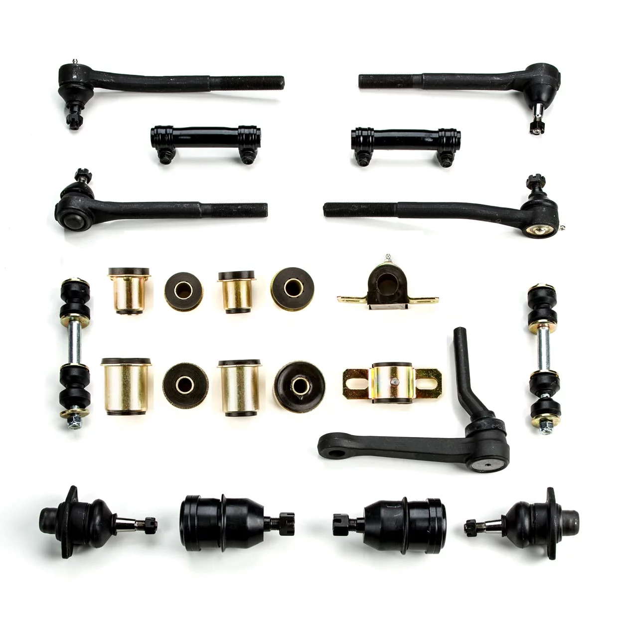 Black Poly Front End Suspension Rebuild Kit Idler Arm Fits 1975 - 1979 Chevrolet Camaro