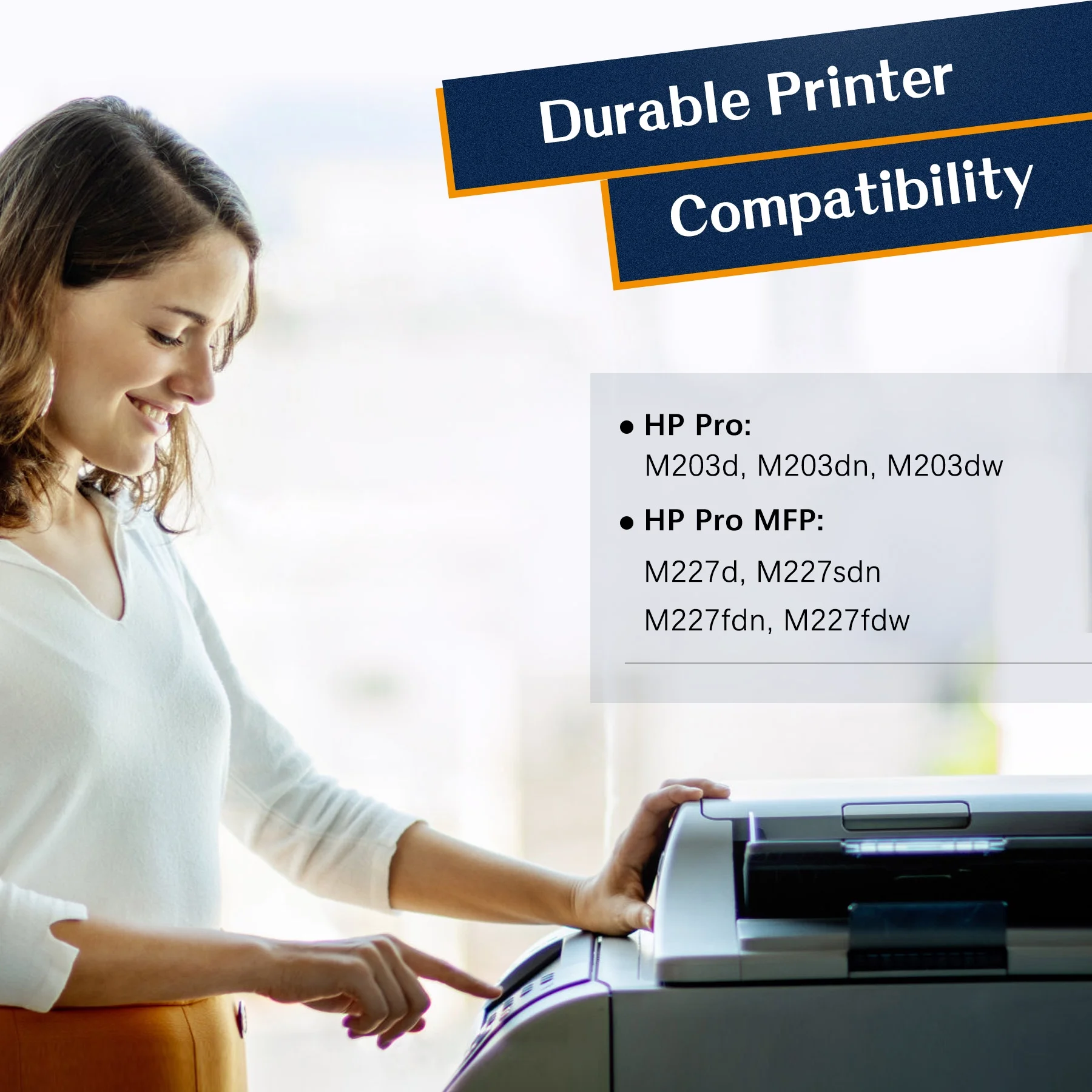 CF230X 30X Toner Cartridges for HP CF230X 30X LaserJet M203dw aserJet Pro MFP M227fdw Printer (1 Black)