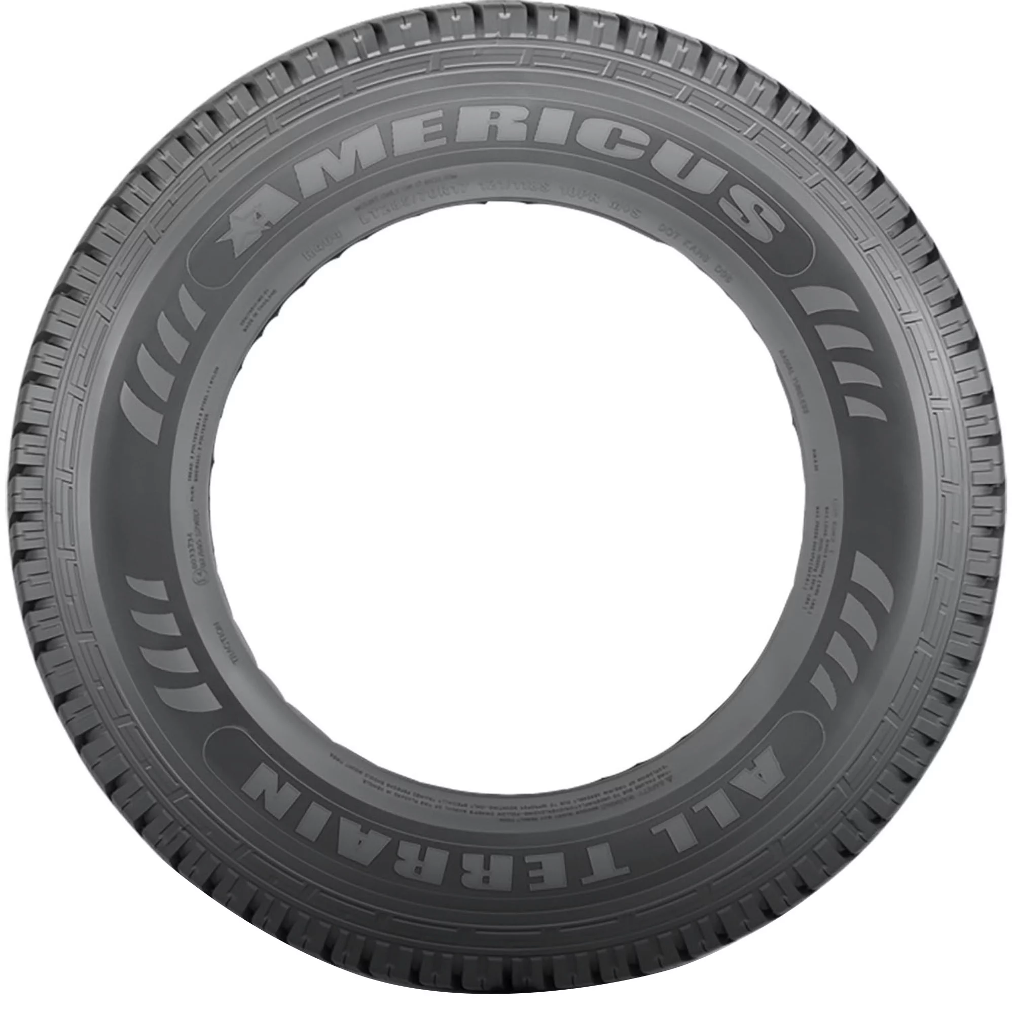 Americus Rugged All Terrain All Terrain 285/70R17 117T Light Truck Tire