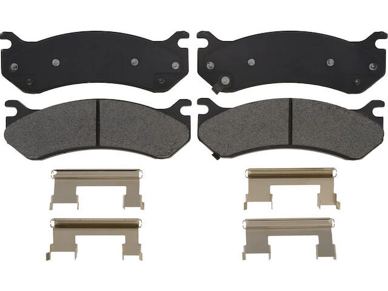 Front Brake Pad Set - Compatible with 1999 - 2006 Chevy Silverado 1500 2000 2001 2002 2003 2004 2005