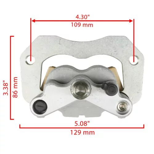 Rear Left Right Brake Caliper w/ Pads for Polaris Ranger Crew XP 1000 2019-2021