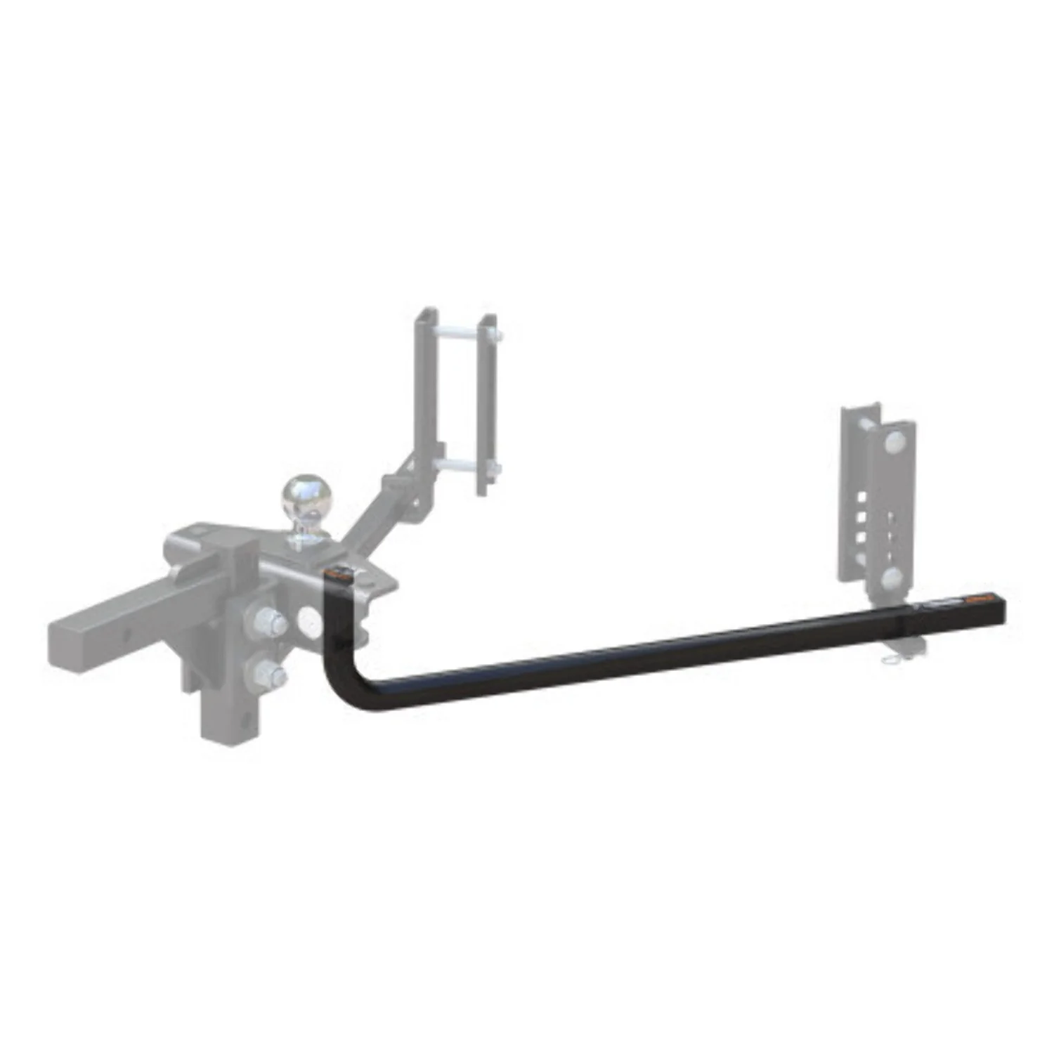 CURT 19276 Replacement TruTrack 2P Weight Distribution Hitch Spring Bar, 10K