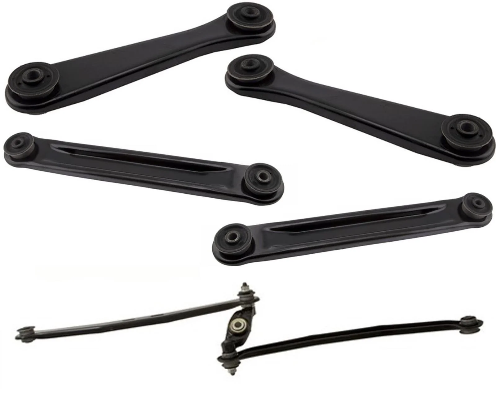 Rear Set Upper Lower Control Arm with Bushings For Ford Crown Victoria 98-2011