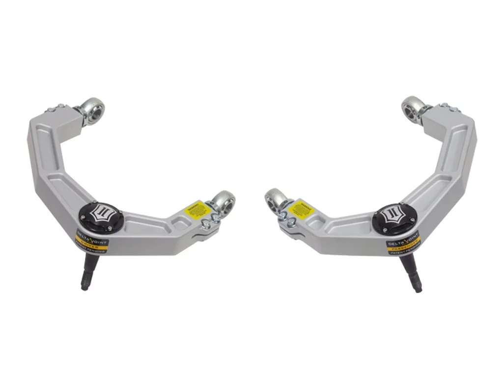 Icon 98507DJ 2021 Ford F-150 Billet Upper Control Arm Delta Joint Kit