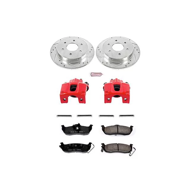 Power Stop KC2445 Z23 Evolution Sport Brake Upgrade kIt W/Calipers -Rear