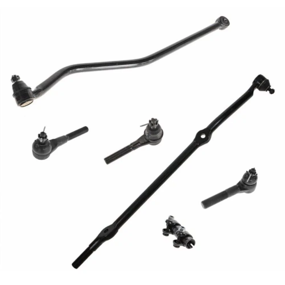 Front Tie Rod Drag Link Track Bar Kit Set For 1993-1998 Jeep Grand Cherokee 4.0L