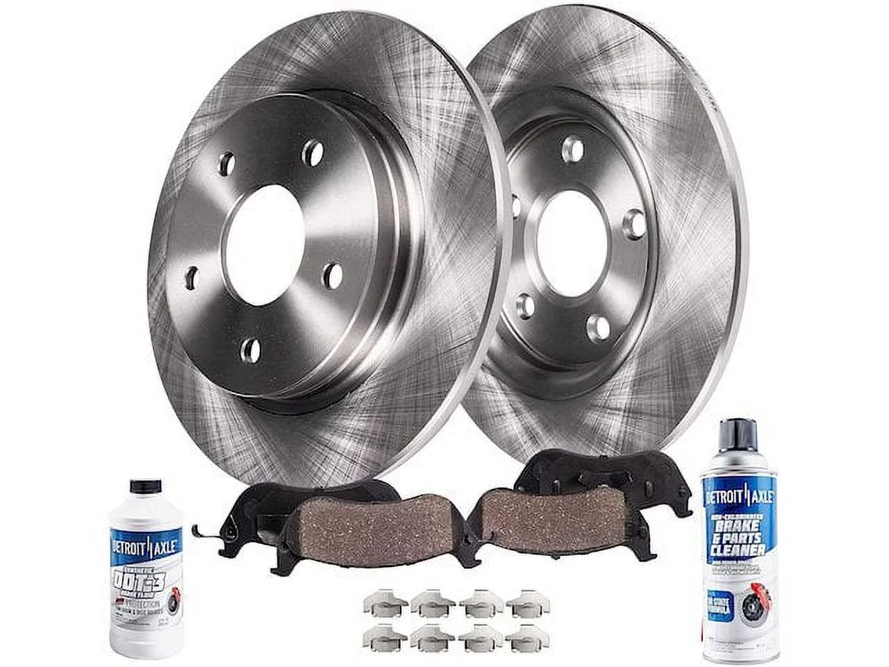 Rear Brake Pad and Rotor Kit - Compatible with 2011 - 2017 Nissan Juke 2012 2013 2014 2015 2016