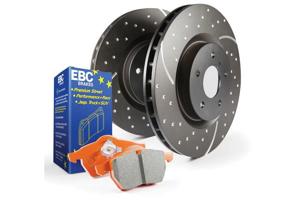Ebc Brakes S8kf1091 S8 Kits Orangestuff And Gd Rotors Fits select: 2008-2019 CHEVROLET SILVERADO, 2008-2019 GMC SIERRA