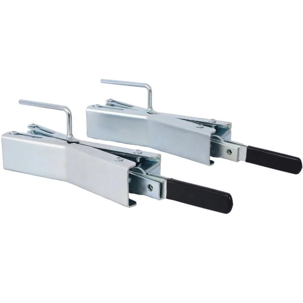 Quick Locking Chock, Axel-Chock Wheel-Stabilizer for RV, Trailer, Camper, Fits up to 6 Inches