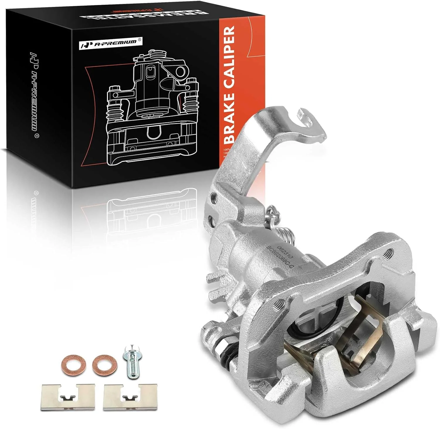 A-Premium Brake Caliper Assembly Compatible with Acura TSX Honda Accord 1998-2007 Rear Passenger Side