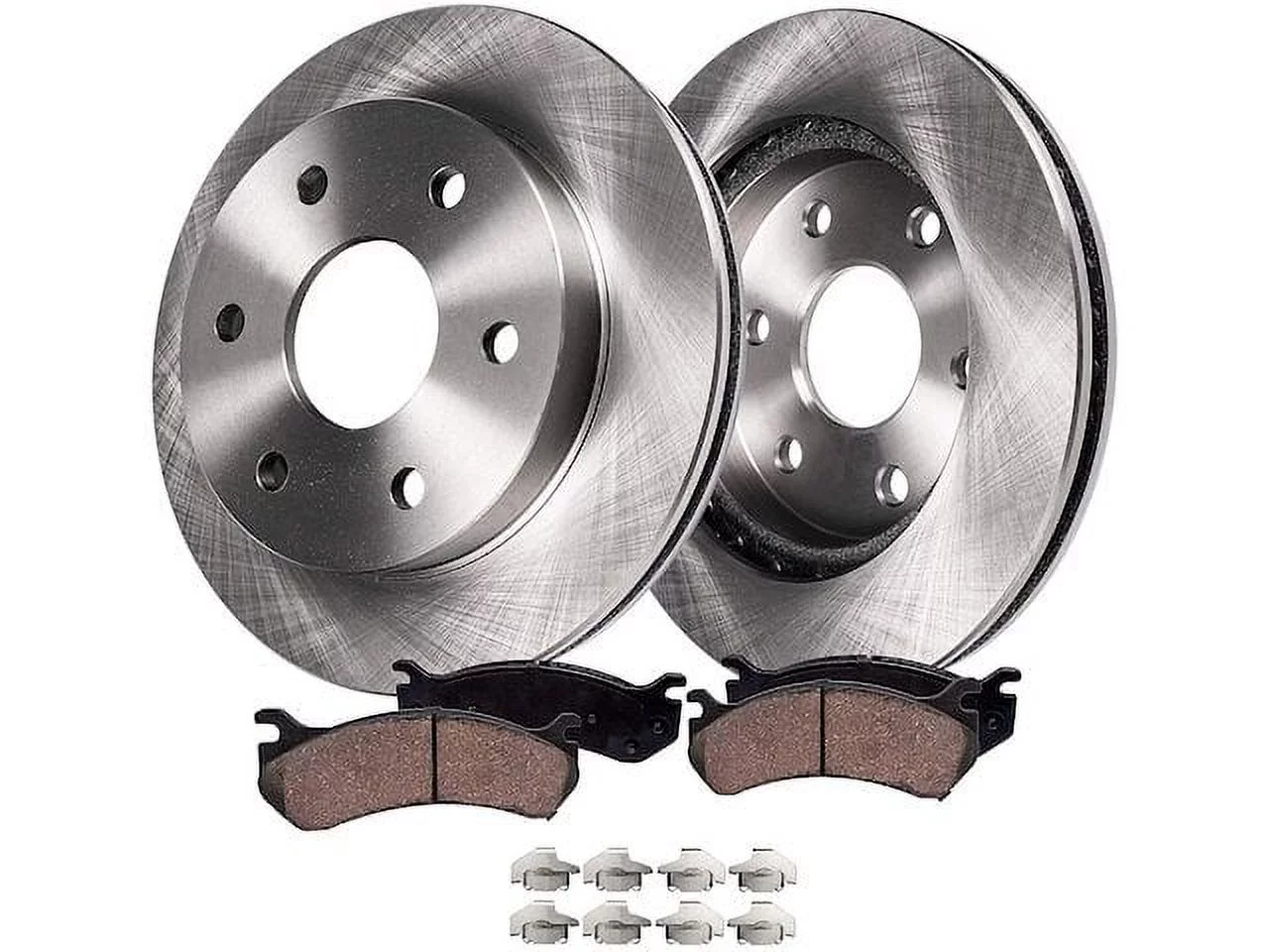 Front Brake Pad and Rotor Kit - Compatible with 2008 - 2013 Chevy Avalanche 2009 2010 2011 2012