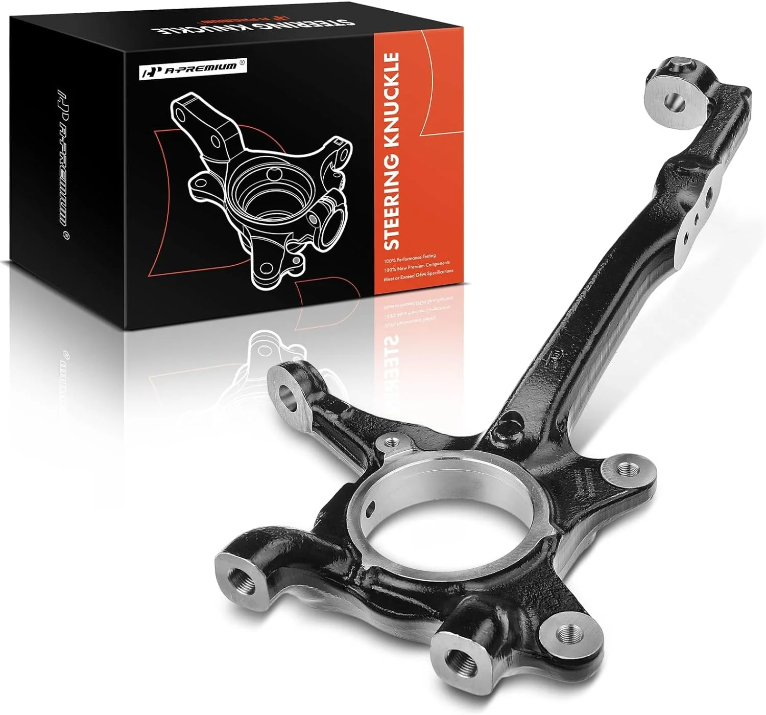 A-Premium Steering Knuckle Compatible with Toyota Tacoma 2005-2019 Front Passenger Side