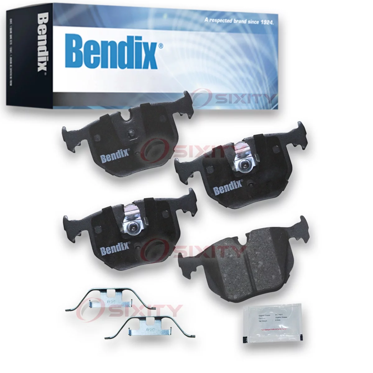Bendix Brakes Disc Brake Pad Set Fits select: 2004-2010 BMW X3, 2000-2006 BMW X5