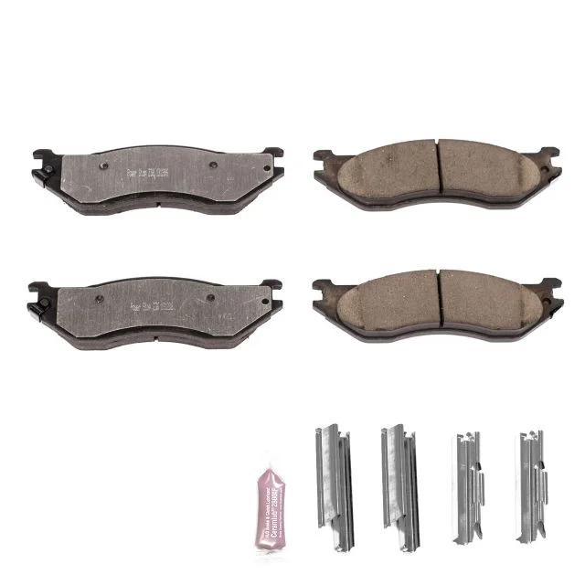 Power Stop Z36-897 Z36 Truck & Tow Carbon Fiber-Ceramic Brake Pad -Front
