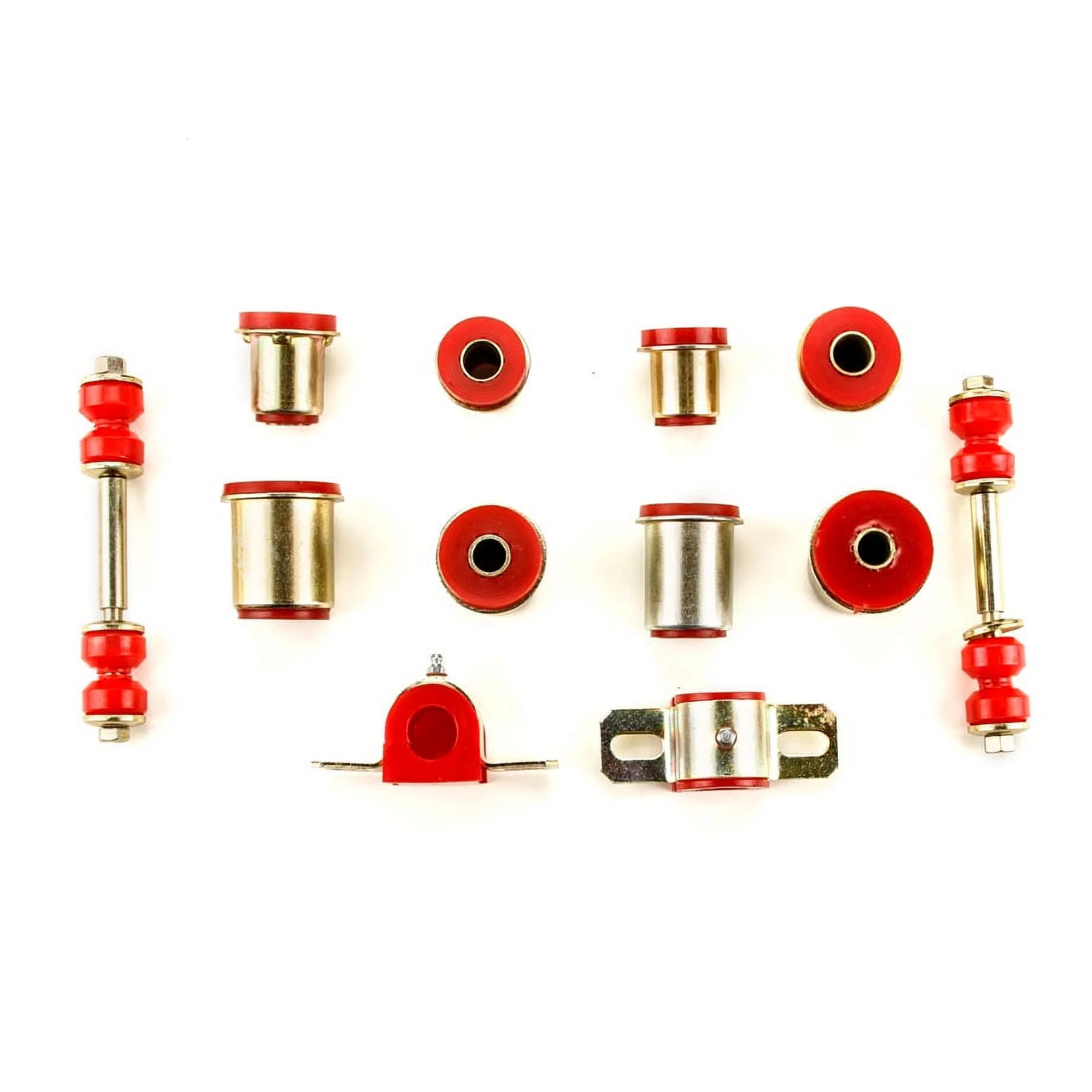 Red Poly Front End Suspension Bushings Set 1974 - 1977 Chevrolet Camaro
