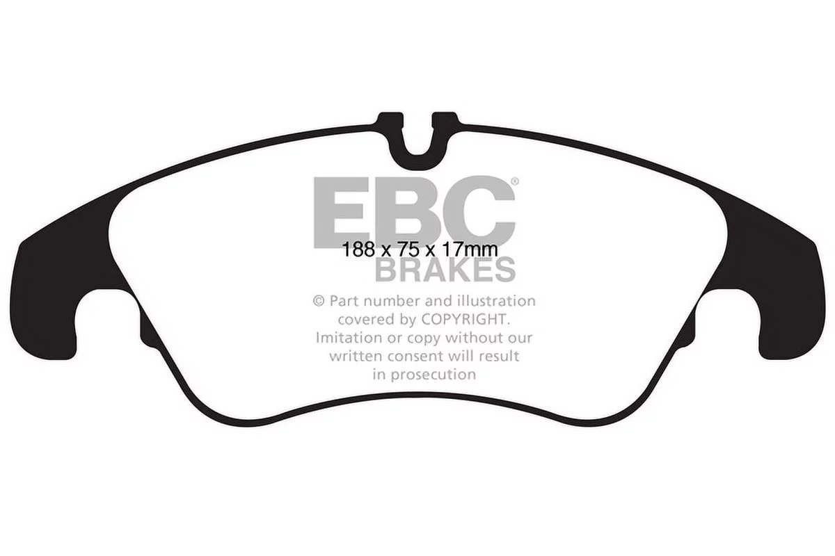 EBC Brakes Pad and Rotor Kit (DP32022C & USR1838) Fits select: 2012-2018 AUDI Q5, 2012-2018 AUDI A6