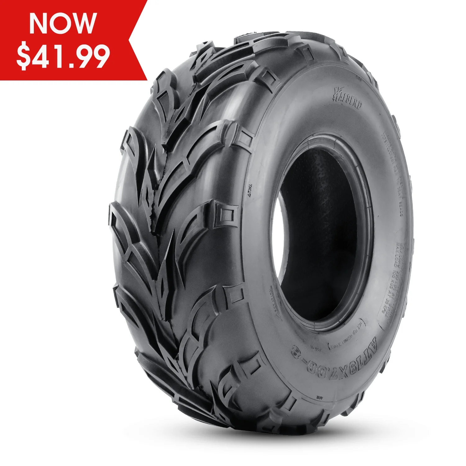 HALBERD 19x7-8 19x7x8 Sport ATV Tires 4PR Mini Bike UTV Off-Road Tire Tubeless All-Terrain Mud Sand Trial Tire