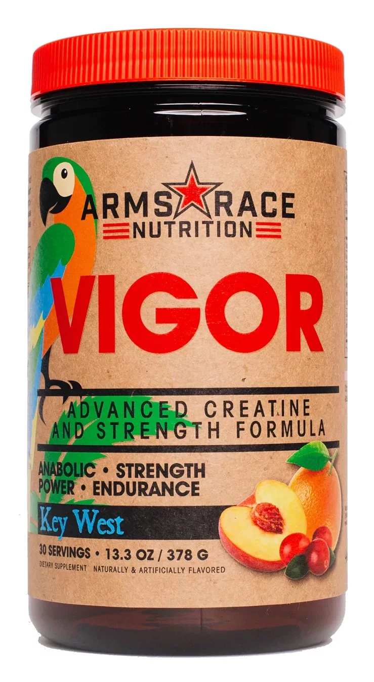 Arms Race Nutrition VIGOR - Advanced Creatine and Strength Formula, 30 Servings (Key West)