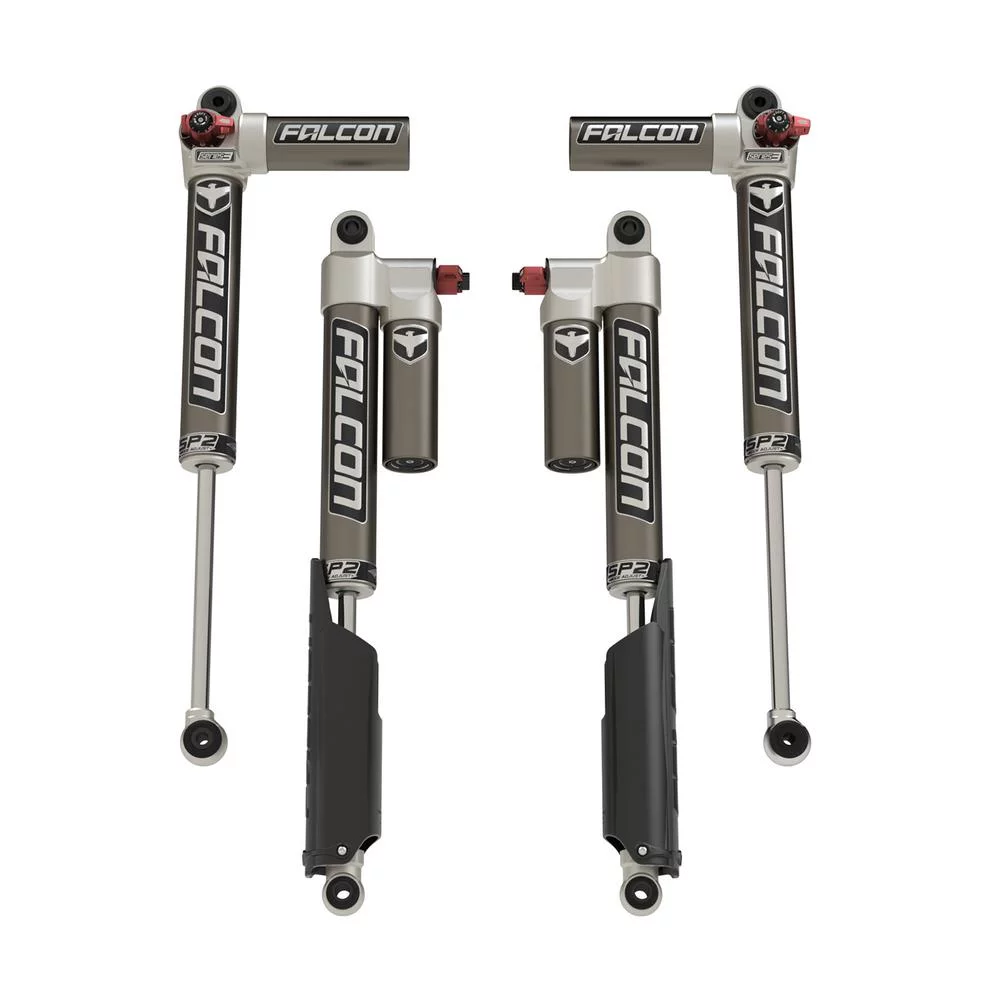 TeraFlex Falcon SP2 3.3 Fast Adjust Piggyback Shock Set - 14-02-33-400-150