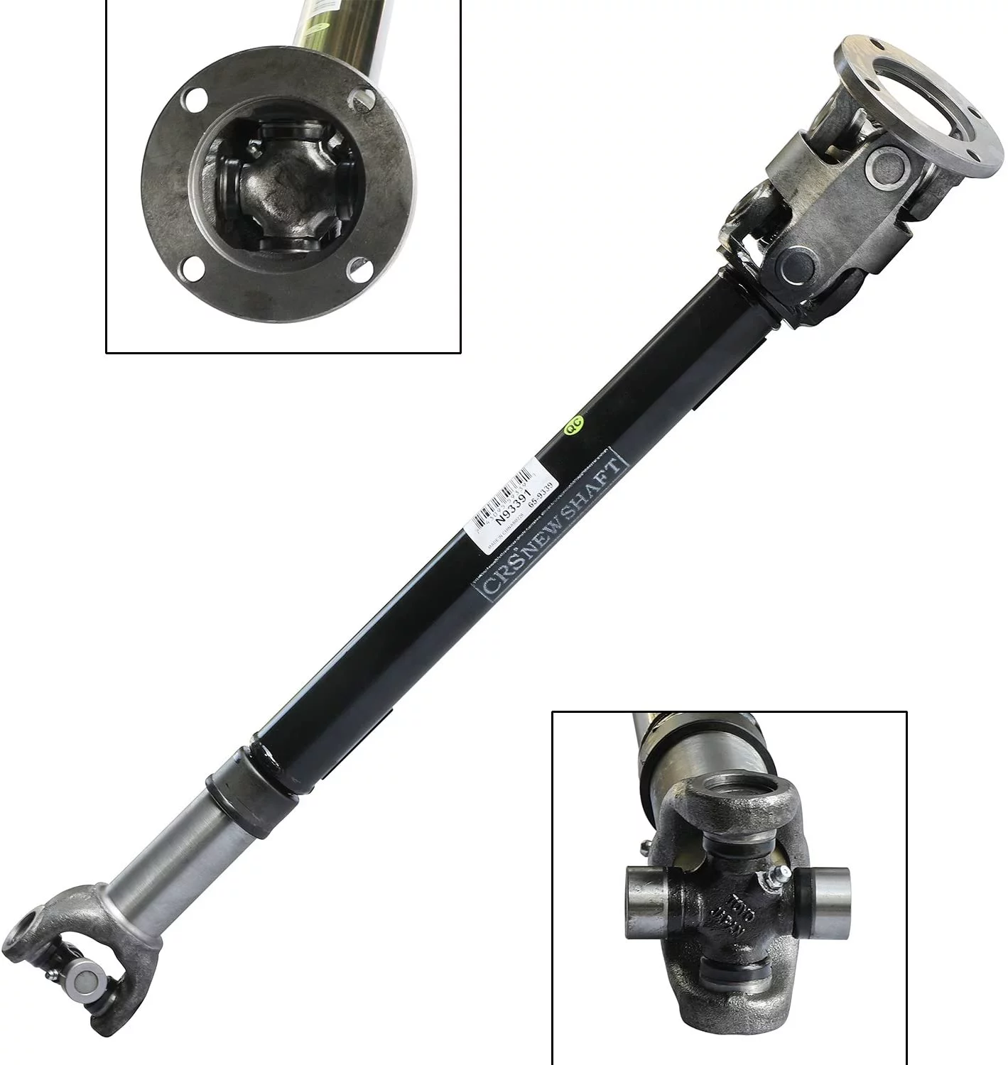Bodeman 31.0625 In Front Driveshaft Propshaft for 4WD 1981-1991 Chevy GMC Blazer Jimmy K10 K20 V1500 V2500 Suburban