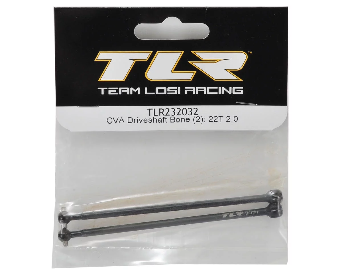 Team Losi Racing CVA Driveshaft Bone 94mm 2 22T 4.0 22SCT 3.0 TLR232032 Elec Car/Truck Replacement Parts