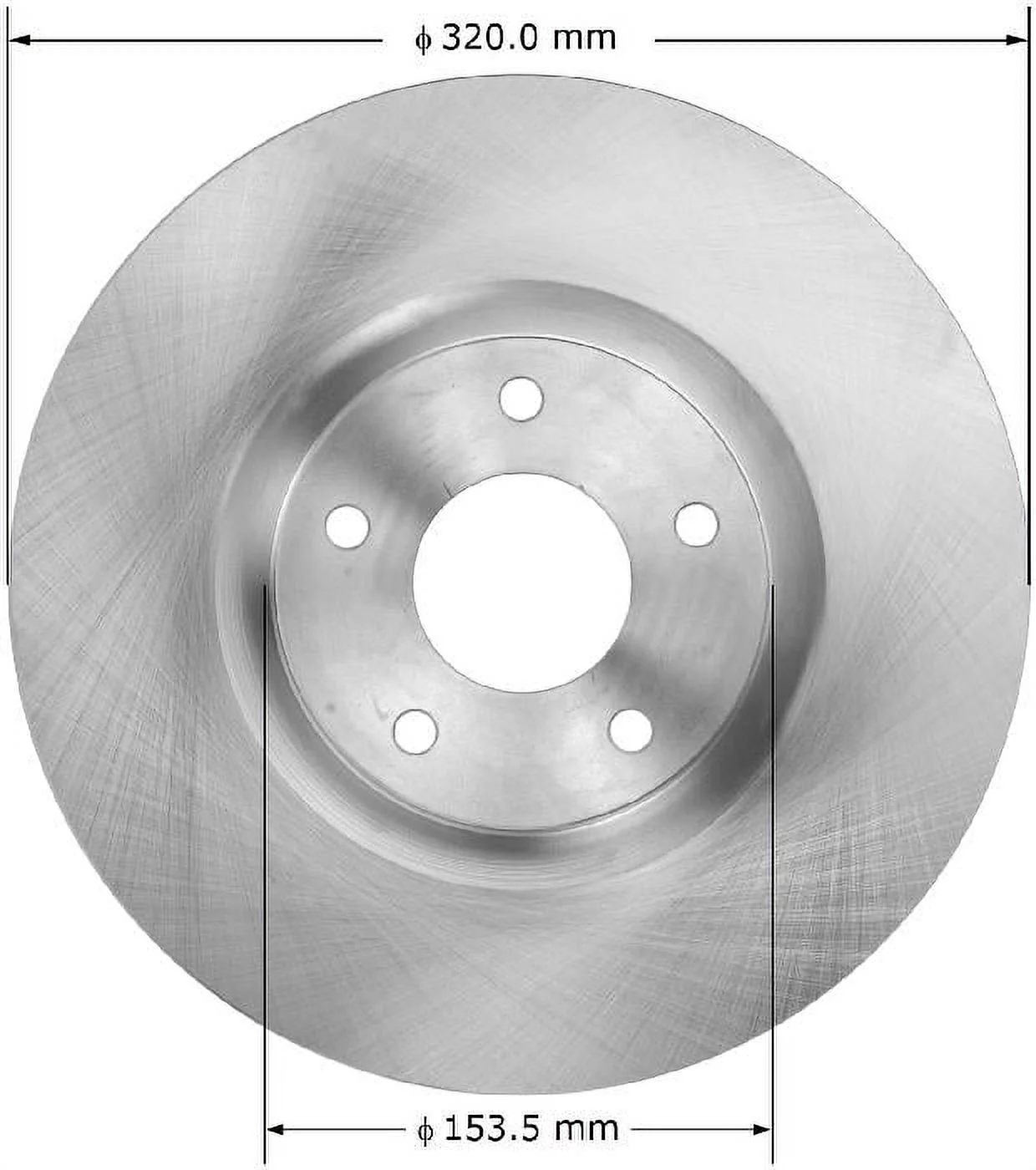 BENDIX PREMIUM PRT5953 - Disc Brake Rotor Fits select: 2016-2018 NISSAN MAXIMA, 2009-2011 NISSAN MURANO